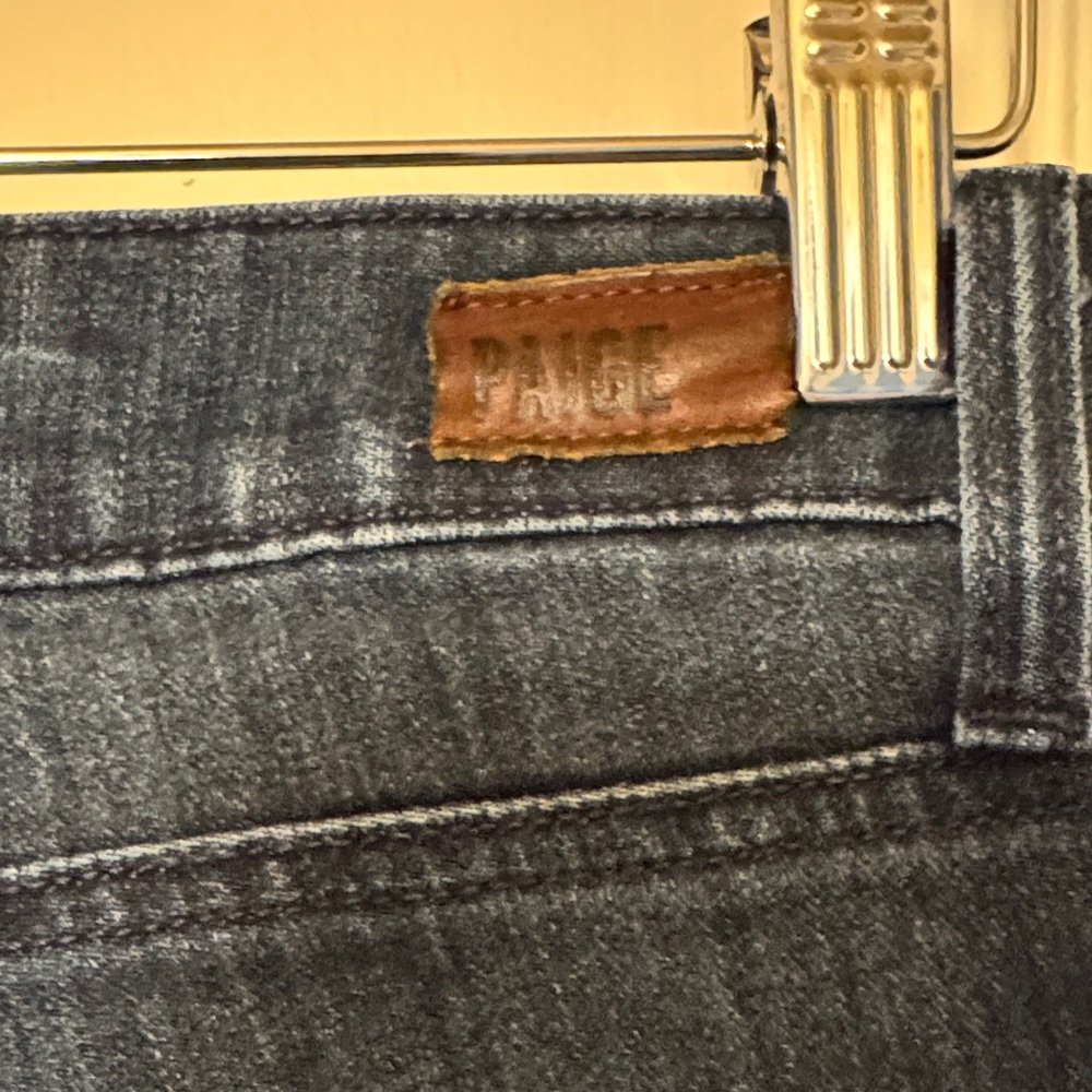 PAIGE Women's Midnight Blue Skinny Jeans size 32 - Picture 6 of 7